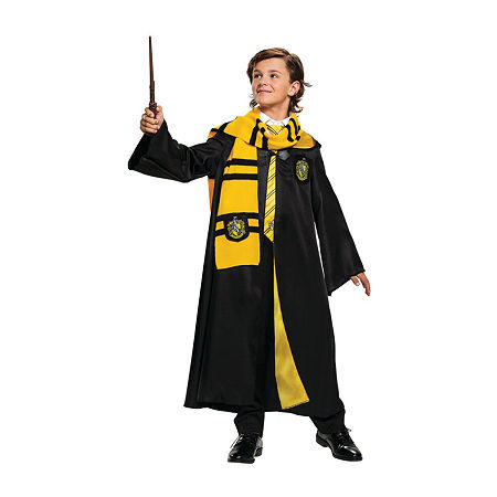 Unisex Adult Harry Potter Hufflepuff Scarf Costume Accessory, Large, Yellow