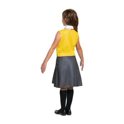 Little & Big  Girls Hufflepuff Dress Harry Potter Costume