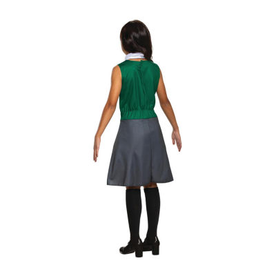 Little & Big Kid Girls Slytherin Dress Harry Potter Costume