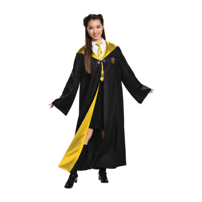 Unisex Adult Hufflepuff Robe Deluxe Harry Potter Costume