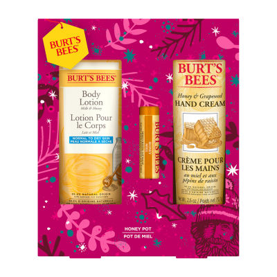 Burts Bees Honey Pot Holiday Gift Set