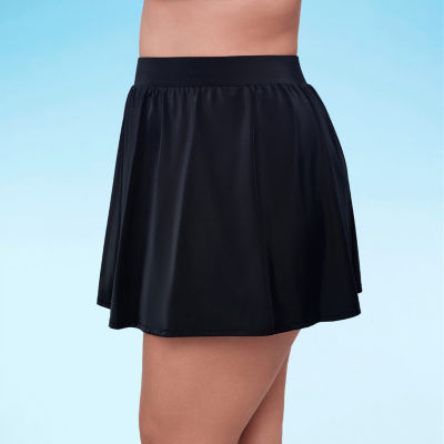 Trimshaper Womens Swim Skirt Plus