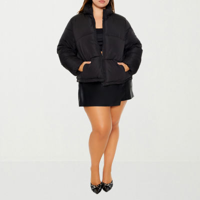 Forever 21 Lightweight Juniors Plus Puffer Jacket