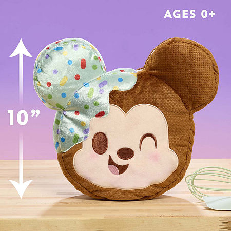 Disney Collection Munchlings 10 Mint Dipped Ice Cream Sandwich Scented Mickey Mouse Stuffed Animal, One Size