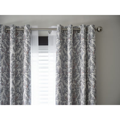 Linden Street Bayshore Print Grommet Top Energy Saving 100