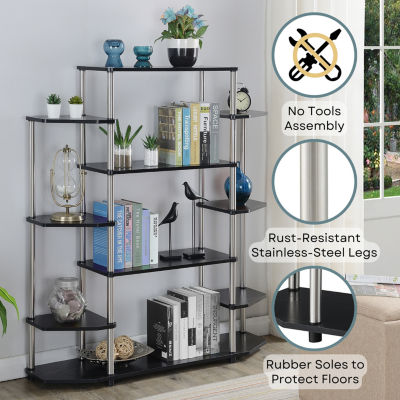 Designs2go Office And Library Collection 10-Shelf Bookcase