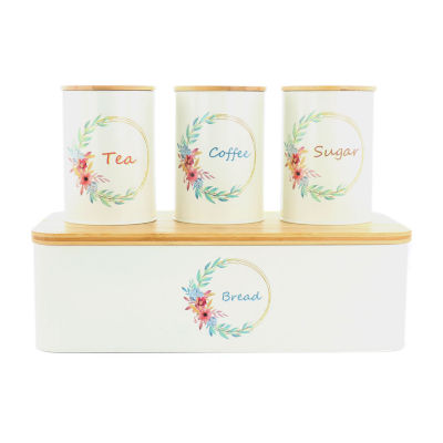 MegaChef Iron 4-pc. Canister