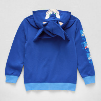 Little & Big Boys Sonic the Hedgehog Fleece Zipper Hoodie