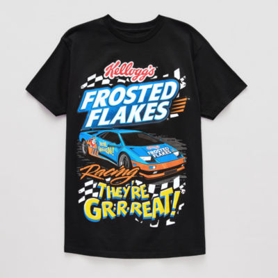 Mens Short Sleeve Frosted Flakes Racing Graphic T-Shirt