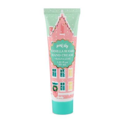 Pink Sky Snow Globe Hand Cream Gift -3 Pc