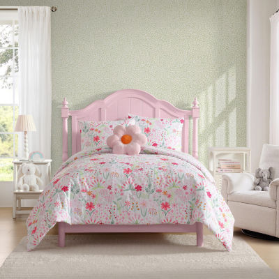 Laura Ashley Sunshine Flowers Floral Easy Care Comforter Set