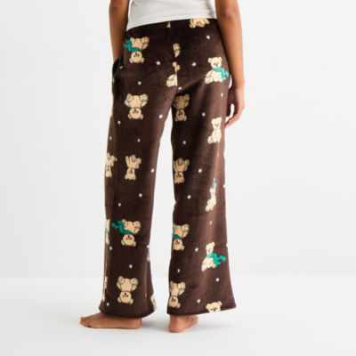 Arizona Body Womens Fleece Juniors Pajama Pants