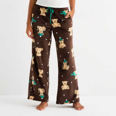 Arizona Body Womens Fleece Juniors Pajama Pants