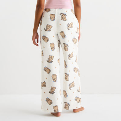 Arizona Body Womens Fleece Juniors Pajama Pants