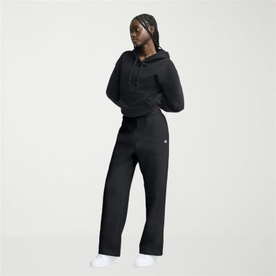 Champion Womens Powerblend Mid Rise Straight Sweatpant