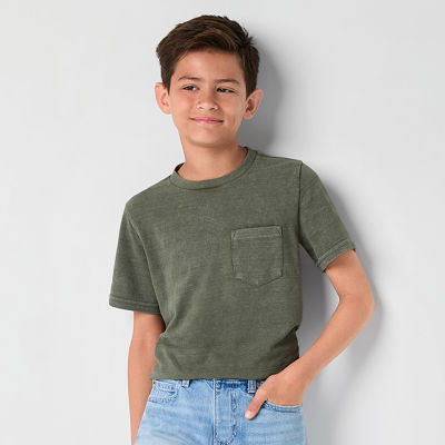 Thereabouts Little & Big Kid Boys Crew Neck Short Sleeve T-Shirt
