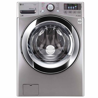 LG ENERGY STAR® 4.5 cu. ft. Ultra-Large Capacity Front-Load Washer with Steam