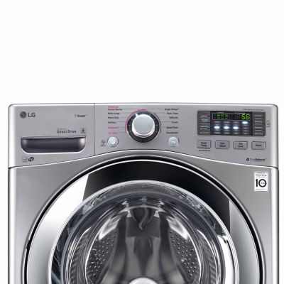 LG ENERGY STAR® 4.5 cu. ft. Ultra-Large Capacity Front-Load Washer with Steam