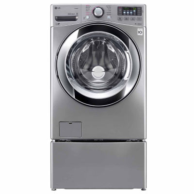 LG ENERGY STAR® 4.5 cu. ft. Ultra-Large Capacity Front-Load Washer with Steam