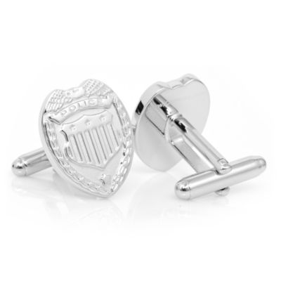 Police Badge Cufflinks
