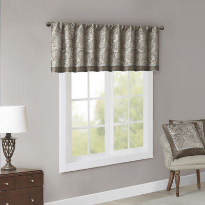 Madison Park Whitman Rod Pocket Valance