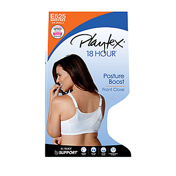 Playtex 18 Hour Front Closing Wire-Free Posture Bra - Black – Big Girls  Don't Cry (Anymore)