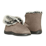 east 5th Microsuede Womens Bootie Slippers