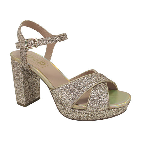 70s Shoes, Platforms, Boots, Heels | 1970s Shoes Pop Womens Delighted Heeled Sandals 7 Medium Yellow $27.29 AT vintagedancer.com