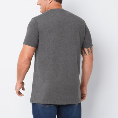 St. John's Bay Super Soft Mens Crew Neck Short Sleeve Quick Dry Big and Tall T-Shirt