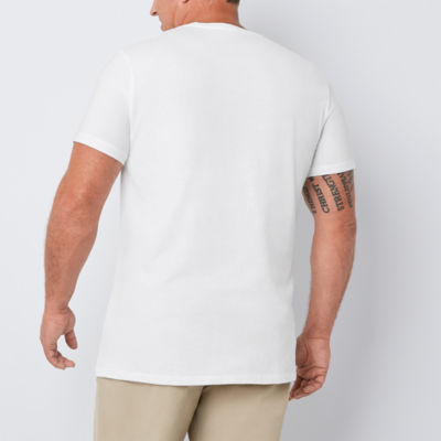 St. John's Bay Super Soft Mens Crew Neck Short Sleeve Quick Dry Big and Tall T-Shirt