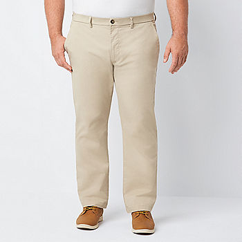 St. John's Bay Mens Big and Tall TempFlex Straight Fit Flat Front Pant -  JCPenney