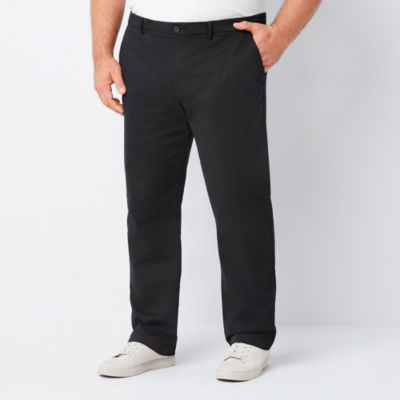 St. John's Bay Mens Big and Tall TempFlex Straight Fit Flat Front Pant
