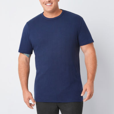 Shaquille O'Neal XLG Big and Tall Drop Needle Mens Crew Neck Short Sleeve  T-Shirt - JCPenney