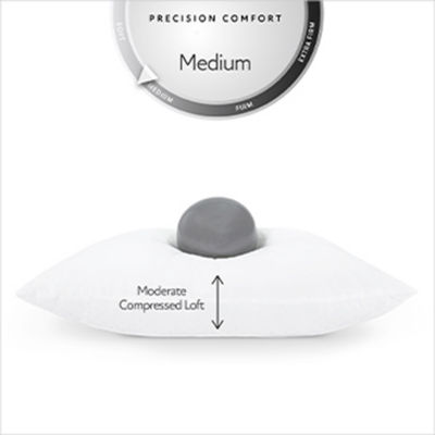 Fieldcrest Down Medium Density Bed Pillow
