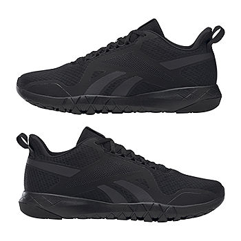 Reebok Flexagon Force 3.0 Mens Training Shoes Extra Wide Color: Black Gray - JCPenney