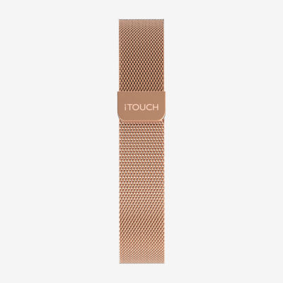 Itouch Air 4 Band Unisex Adult Rose Goldtone Watch Band Jmta4-Strap-C29