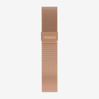 Itouch Air 4 Band Unisex Adult Rose Goldtone Watch Bands Jmta4-Strap-C29