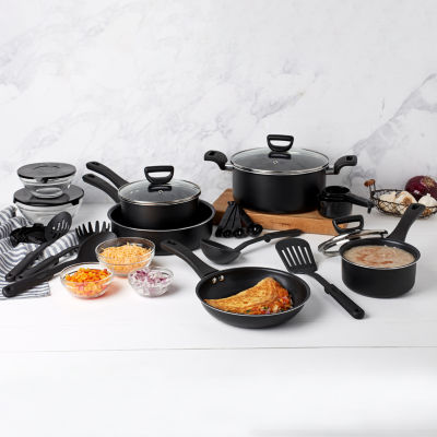 Basic Essentials 32-pc. Non-Stick Cookware Set