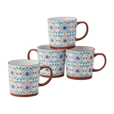 Mesa Mia Chapala 4-pc. Stoneware Coffee Mug