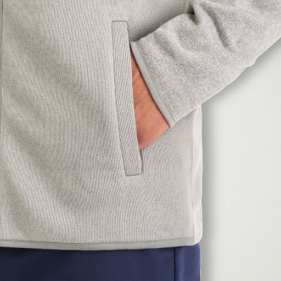 Van Heusen Essential Mens Mock Neck Long Sleeve Sweatshirt