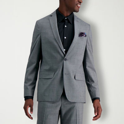 Slim Fit Stretch Knit Suit Jacket