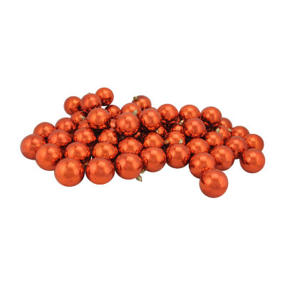 Northlight Burnt Orange Ball 60-pc. Christmas Ornament