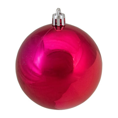 Northlight Pink 4-Finish Ball 16-pc. Christmas Ornament