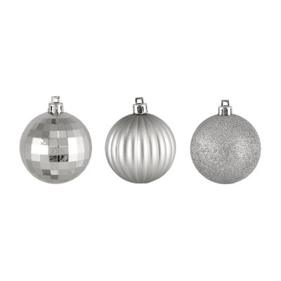 Northlight 3-Finish Ball 100-pc. Christmas Ornament