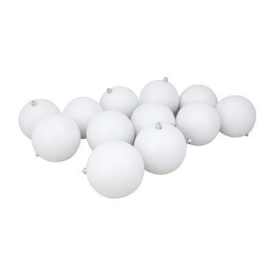 Northlight Winter Matte Ball 12-pc. Christmas Ornament