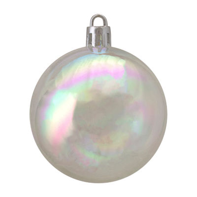 Northlight Iridescent Silver Ball 60-pc. Christmas Ornament