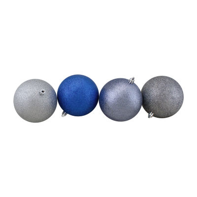 Northlight 3-Finish Ball 12-pc. Christmas Ornament