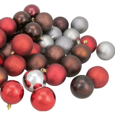 Northlight 4-Finish Ball 60-pc. Christmas Ornament