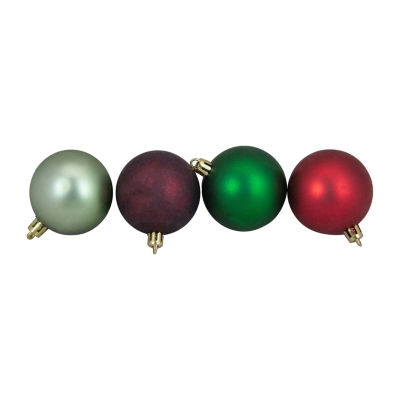 Northlight 3-Finish Ball 60-pc. Christmas Ornament