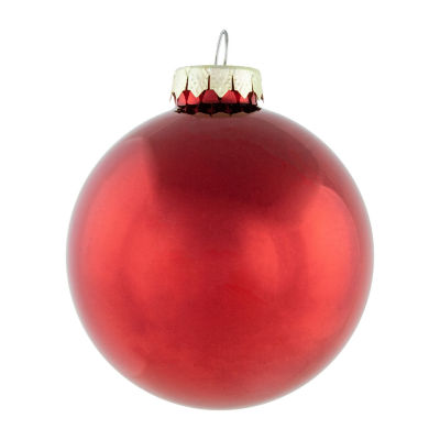 Northlight Red Glass Ball 96-pc. Christmas Ornament